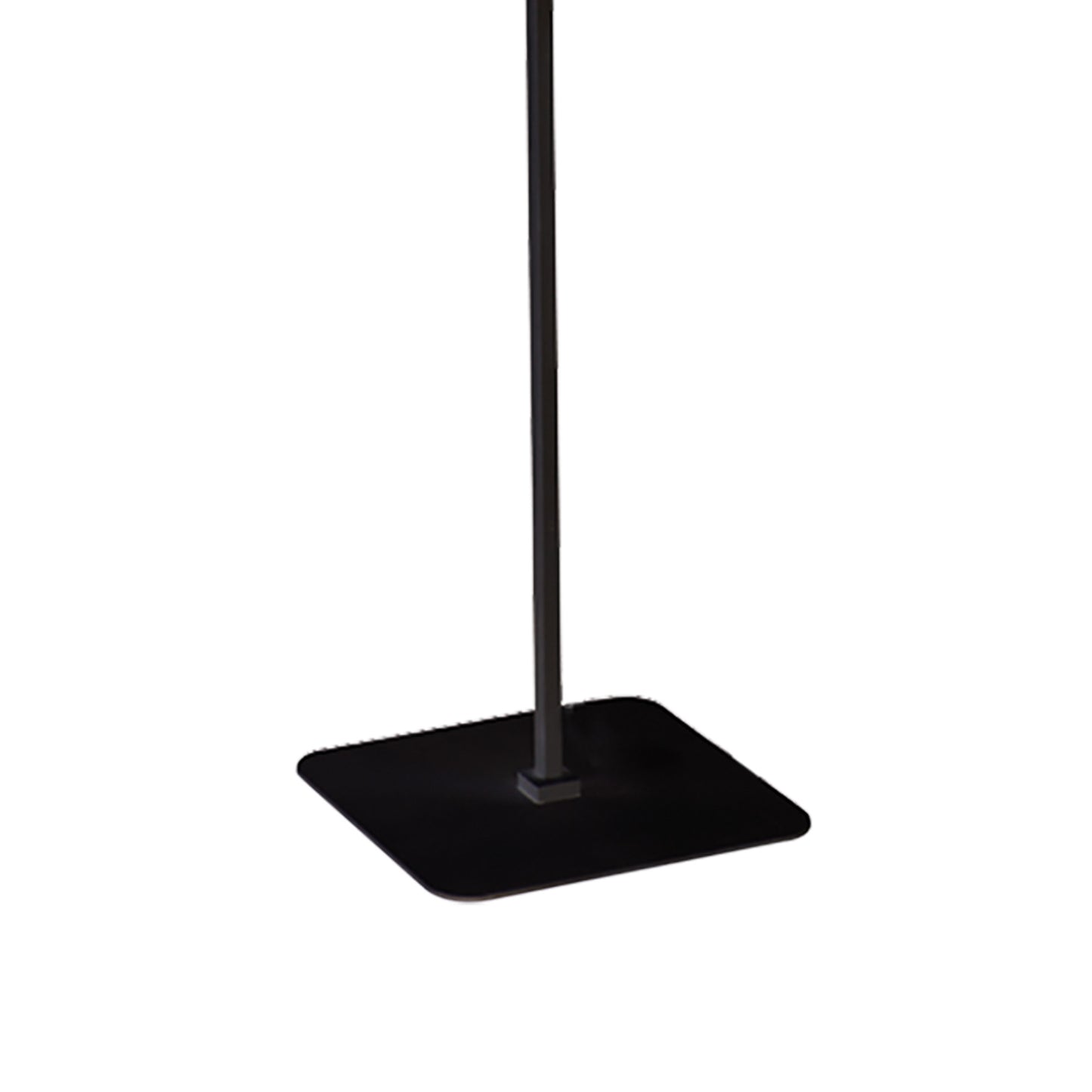 Habana Floor Lamp Telescopic 1 Light WITHOUT SHADE E27 Black/Polished Chrome by Mantra