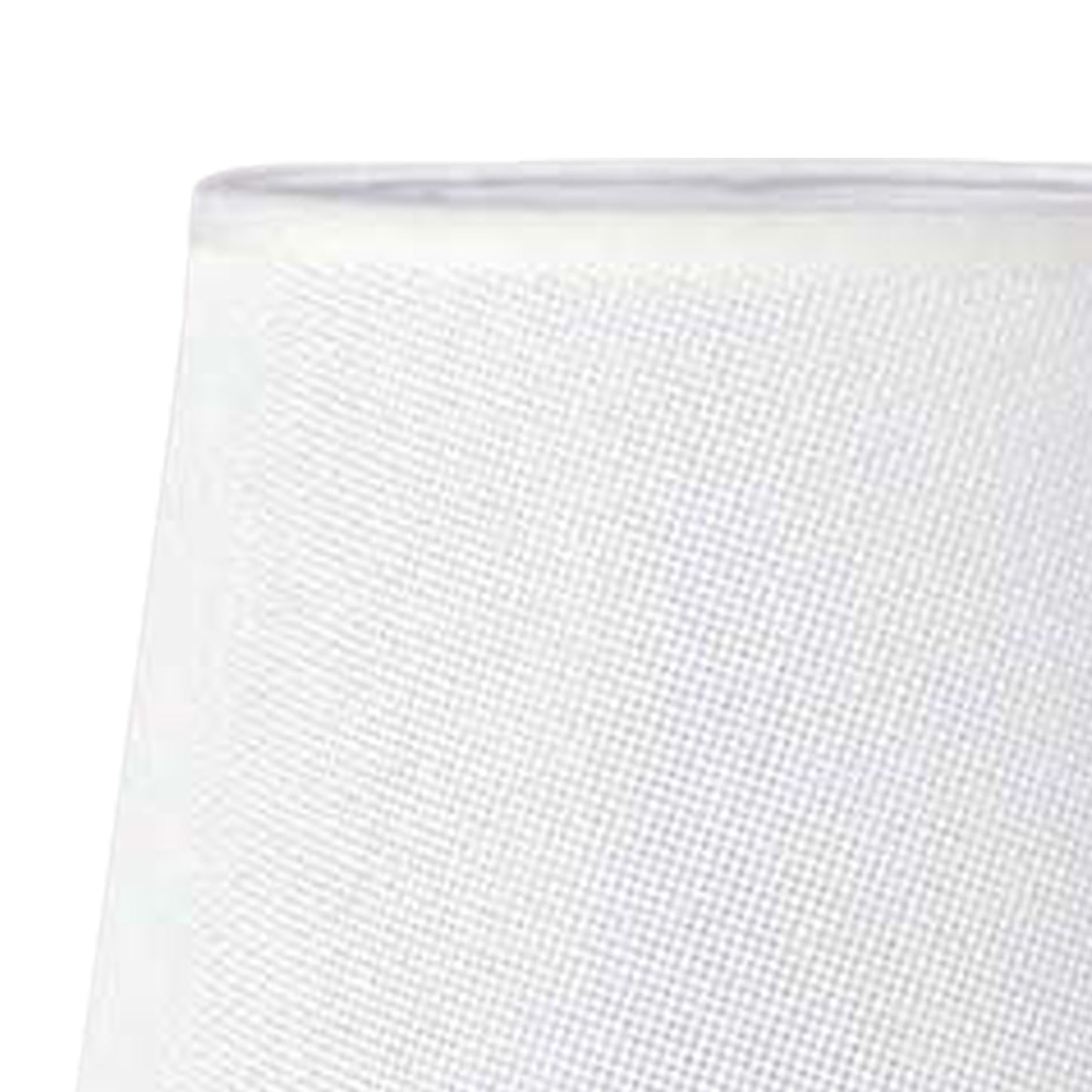 Habana White Round Shade 300/350mm x 250mm, Suitable for Floor Lamps by Mantra