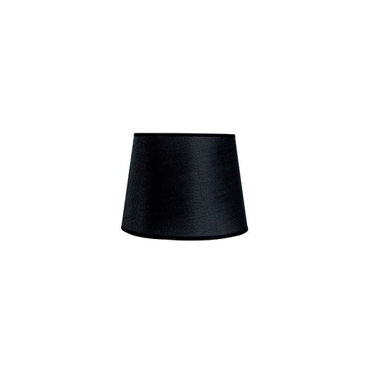 Habana Black Round Shade 300/350mm x 250mm, Suitable for Floor Lamps by Mantra