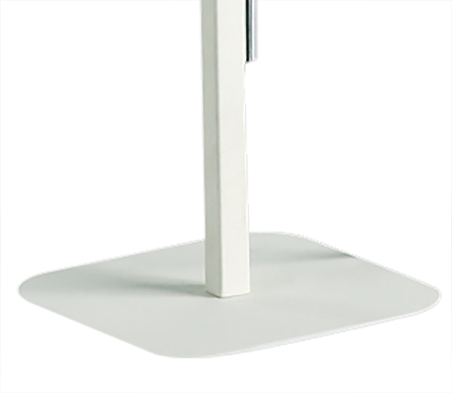 Habana Table Lamp Telescopic WITHOUT SHADE 1 Light E27 , Matt White/Polished Chrome by Mantra