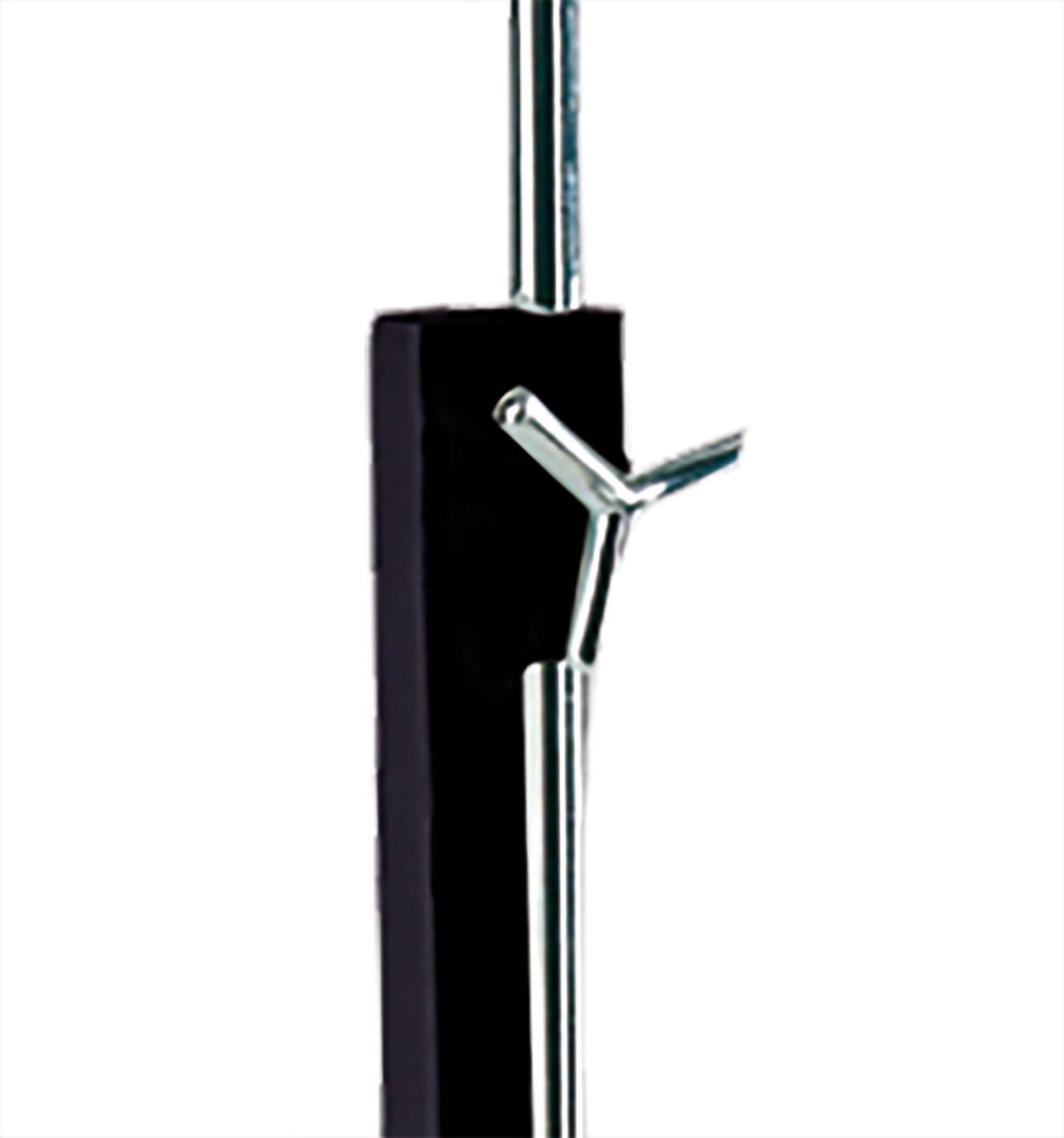 Habana Table Lamp Telescopic WITHOUT SHADE 1 Light E27 Black/Polished Chrome by Mantra