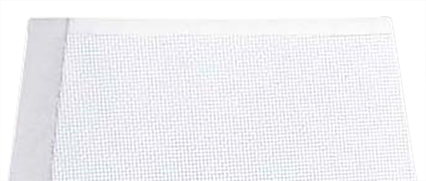 Habana White Square Shade 240/240x 165mm, Suitable for Table Lamps by Mantra