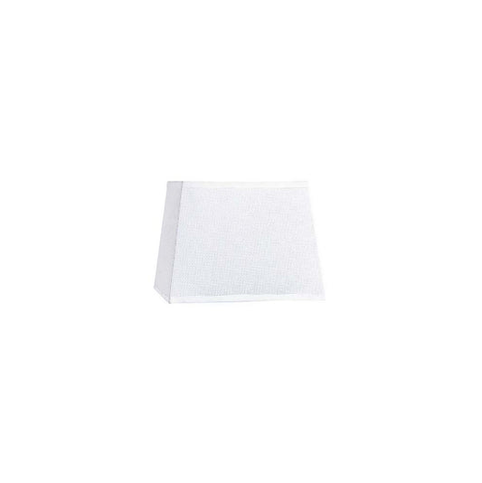 Habana White Square Shade 240/240x 165mm, Suitable for Table Lamps by Mantra