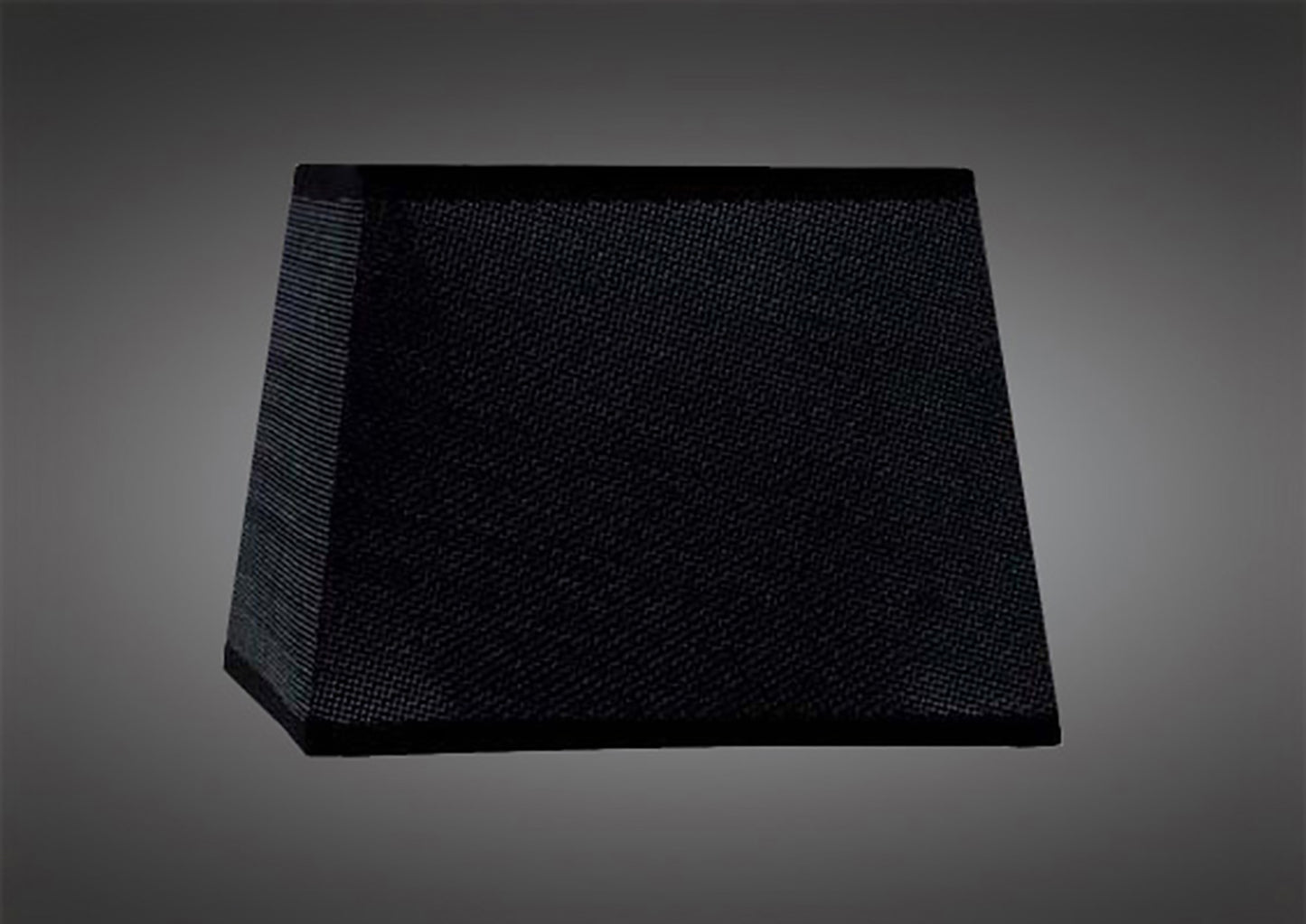Habana Black Square Shade 240/240x 165mm, Suitable for Table Lamps by Mantra