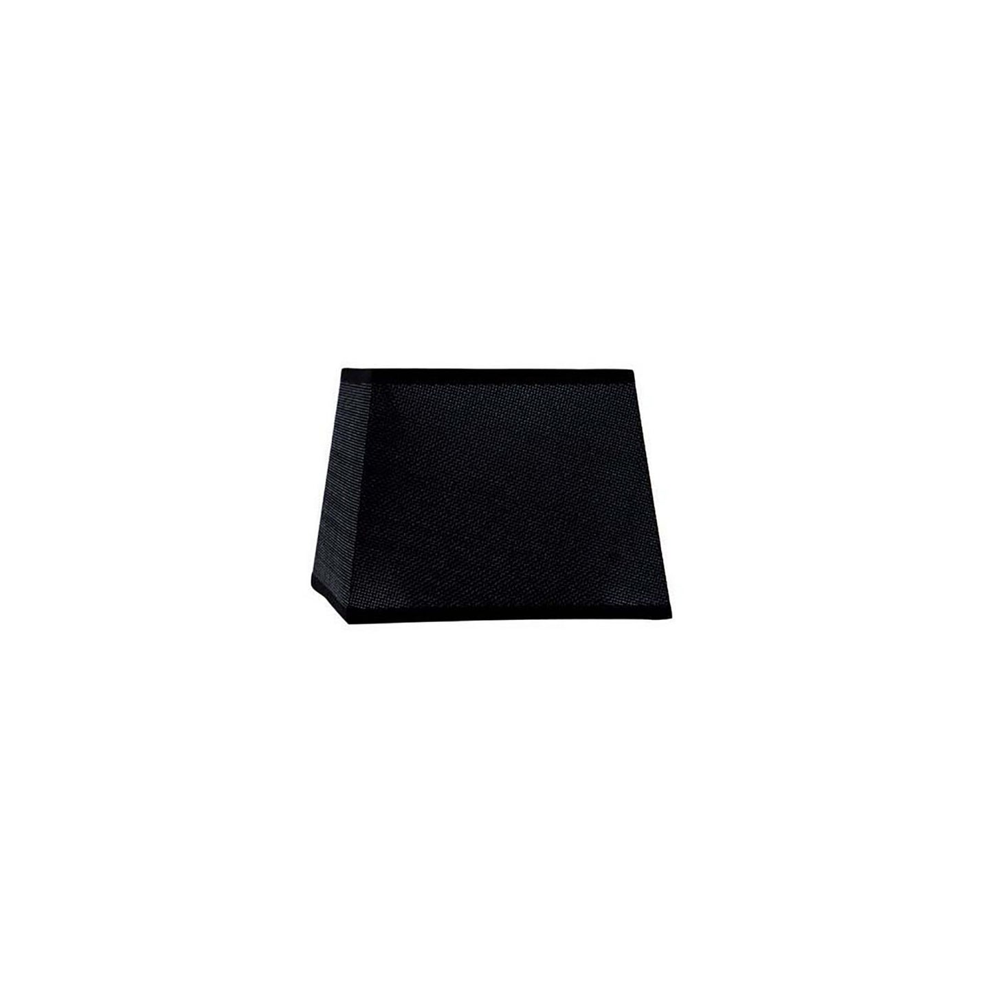Habana Black Square Shade 240/240x 165mm, Suitable for Table Lamps by Mantra
