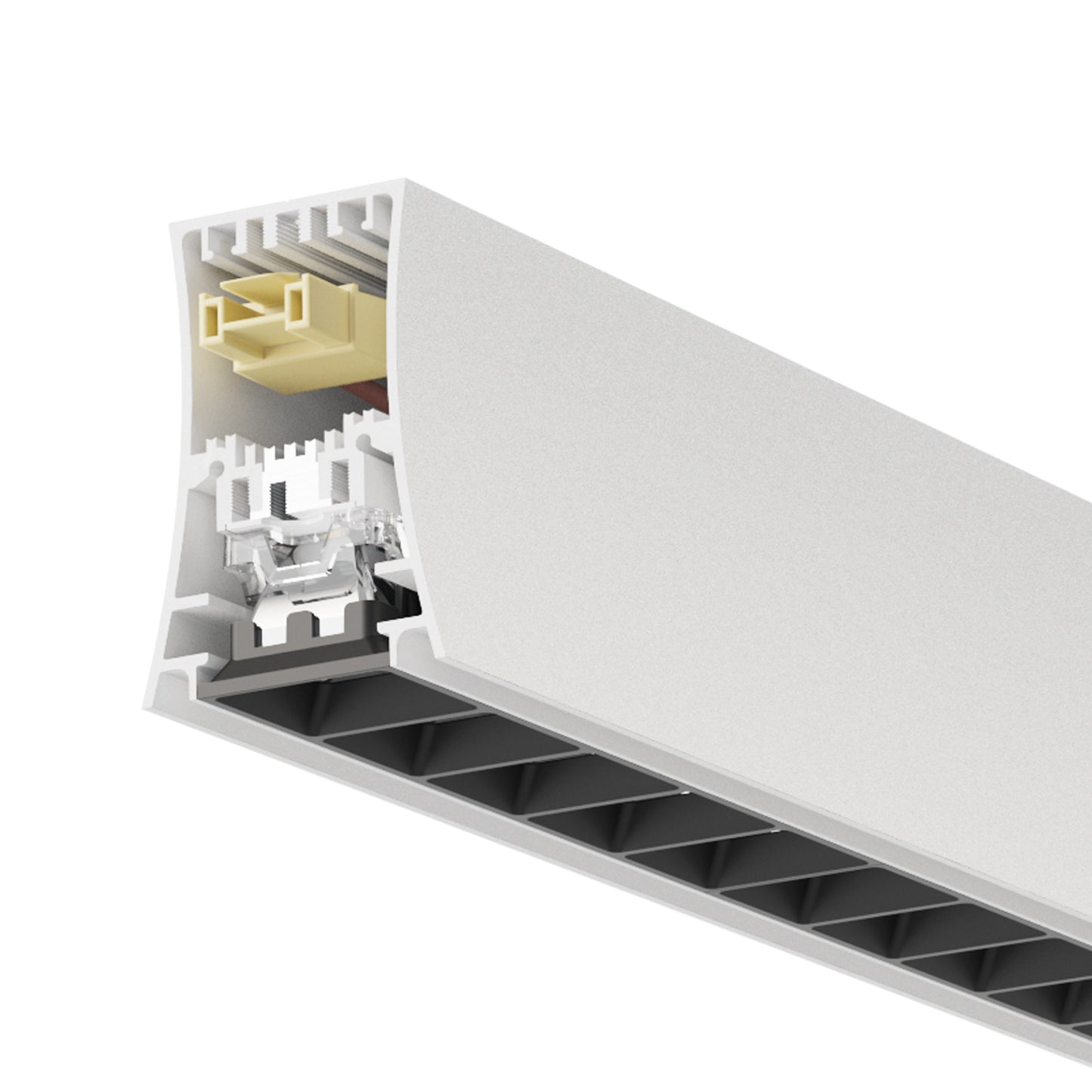 Hanok 1.2m Linkable 38W LED Module, 3000K, 2650lm, 45°, White by Mantra