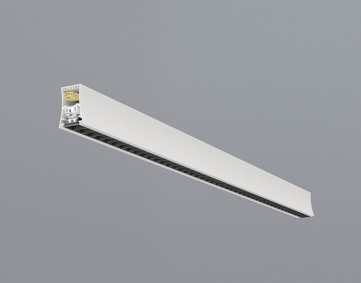 Hanok 1.2m Linkable 38W LED Module, 4000K, 2800lm, 45°, White by Mantra