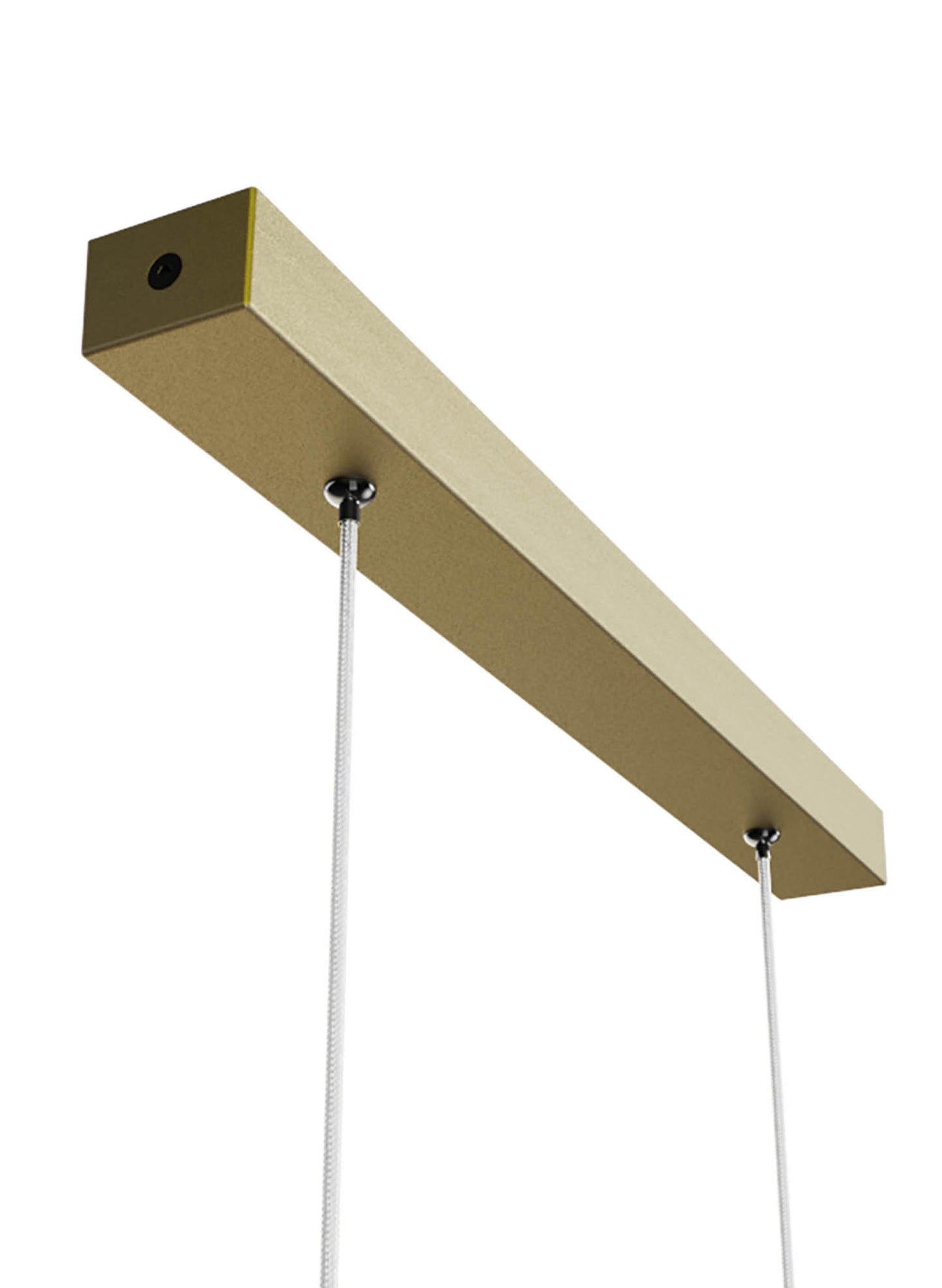 Hanok 1.2m Linear Pendant 110°, 38W LED, 3000K, 2850lm, Sand Brown, 3yrs Warranty by Mantra