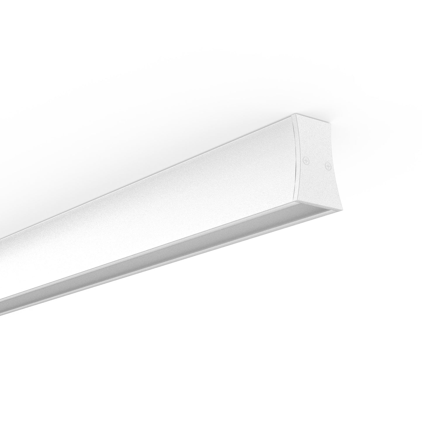 Hanok 1.2m Linear Ceiling Light 110°, 38W LED, 3000K, 2850lm, White, 3yrs Warranty by Mantra