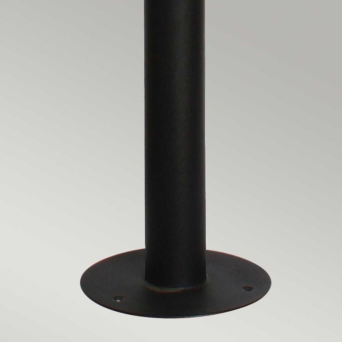 Helsingor 1 Light Bollard Lantern - Black