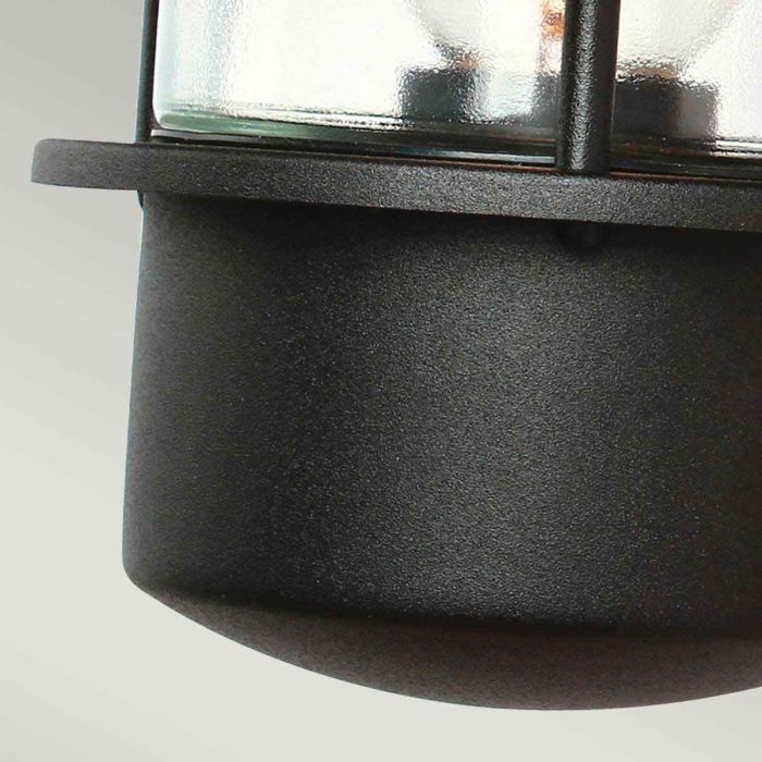 Helsingor 1 Light PIR Wall Lantern - Black