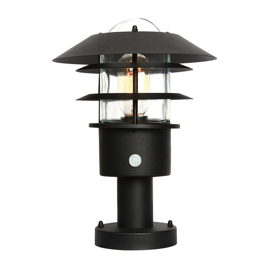 Helsingor 1 Light PIR Pedestal Lantern