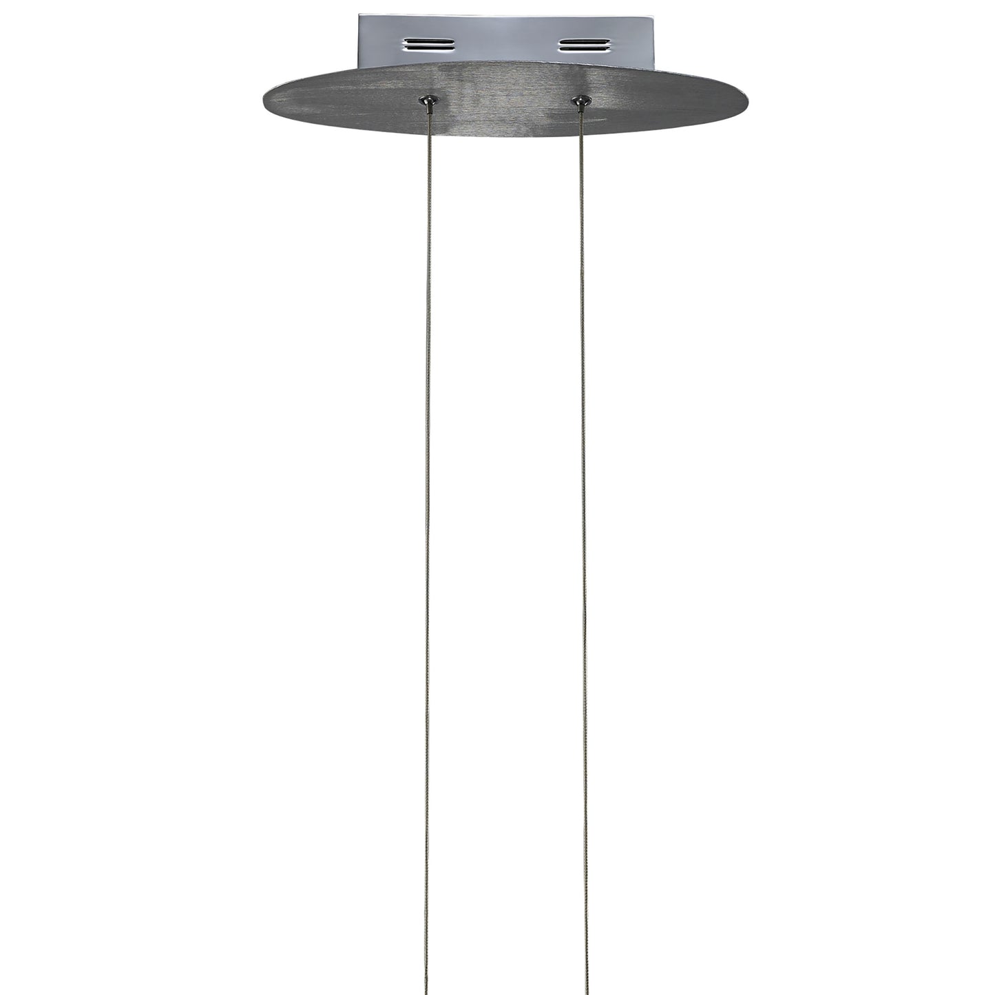 Hemisferic Linear Pendant 28W LED 110cm Bar 3000K, 2520lm, Satin Aluminium/Frosted Acrylic, 3yrs Warranty by Mantra