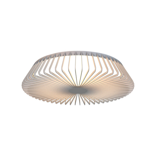 Himalaya 53cm Round Ceiling (Light Only), 56W LED, 2700-5000K Tuneable White, 2500lm, Remote Control, White, 3yrs Warranty by Mantra