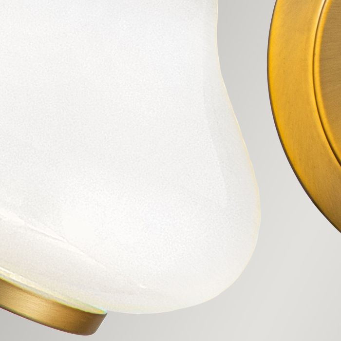 Ainsley 2 Light Wall Light - Brushed Brass