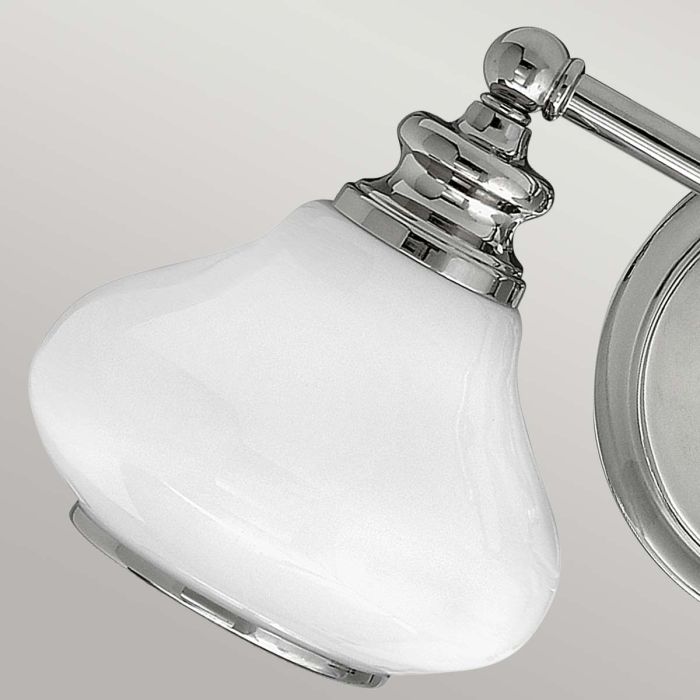 Ainsley 2 Light Wall Light - Polished Chrome