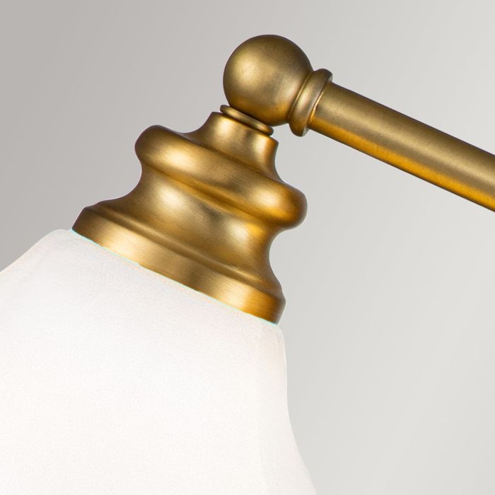 Ainsley 3 Light Wall Light - Brushed Brass