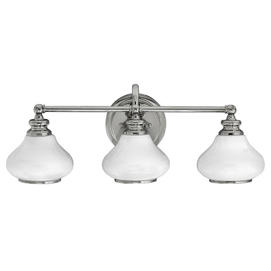 Ainsley 3 Light Wall Light – Polished Chrome