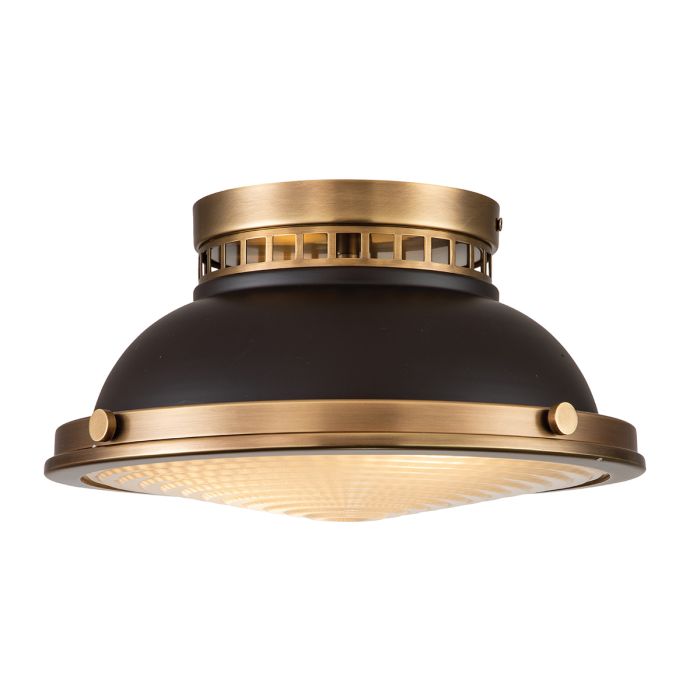 Amelia 2 Light Flush Light - Buckeye Bronze / Restoration Bronze