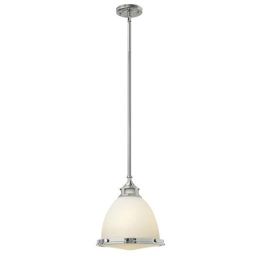 Amelia 1 Light Medium Pendant – Chrome