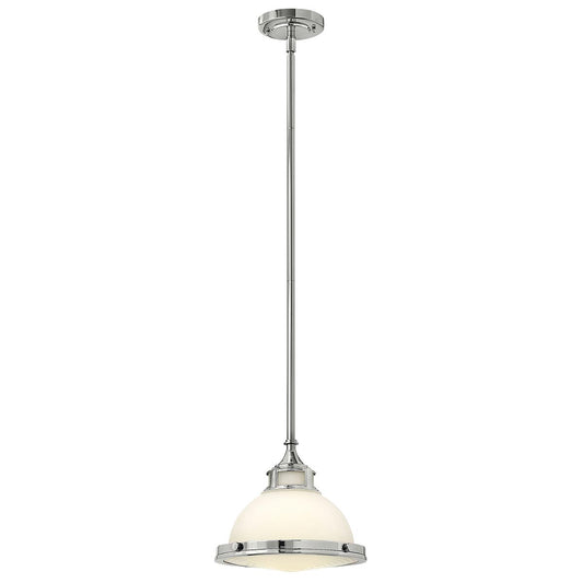 Amelia 1 Light Mini Pendant – Chrome