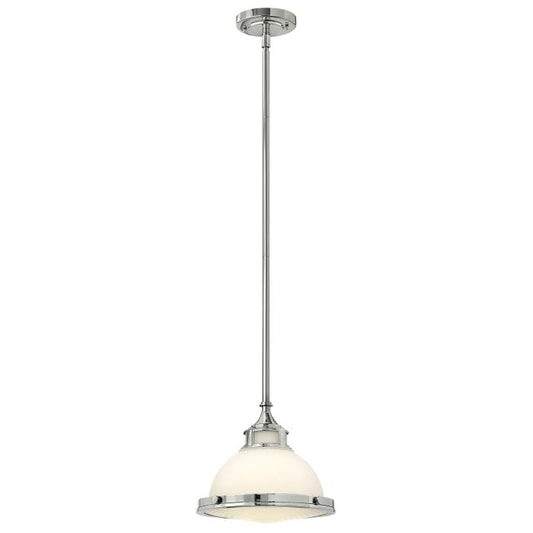 Amelia 1 Light Mini Pendant - Chrome