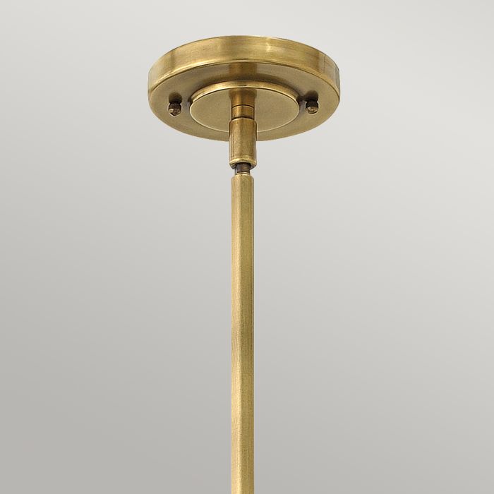 Amelia 1Lt Mini Pendant - Buckeye Bronze / Restoration Bronze