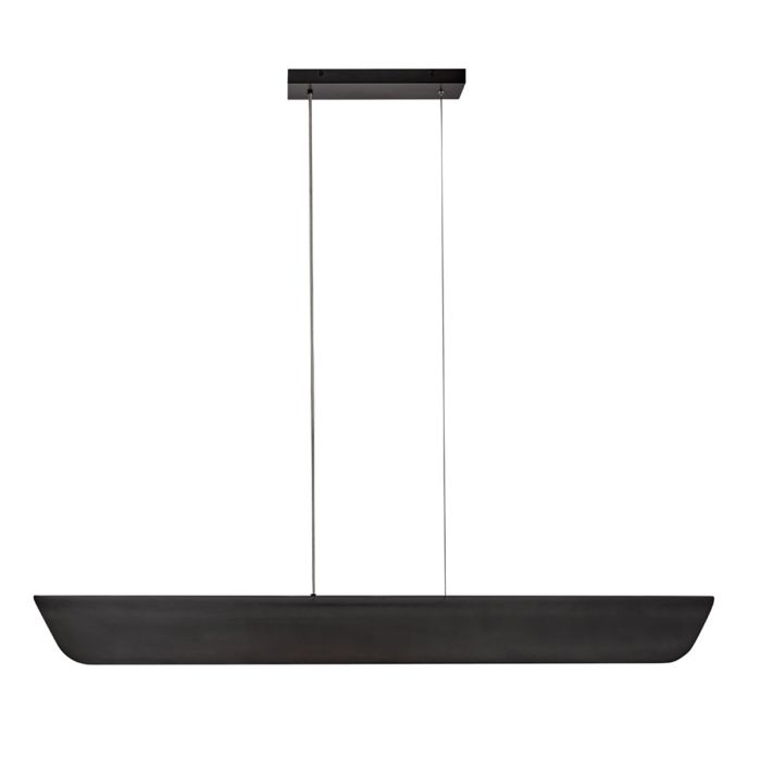 Arco Linear LED pendant - Black Oxide