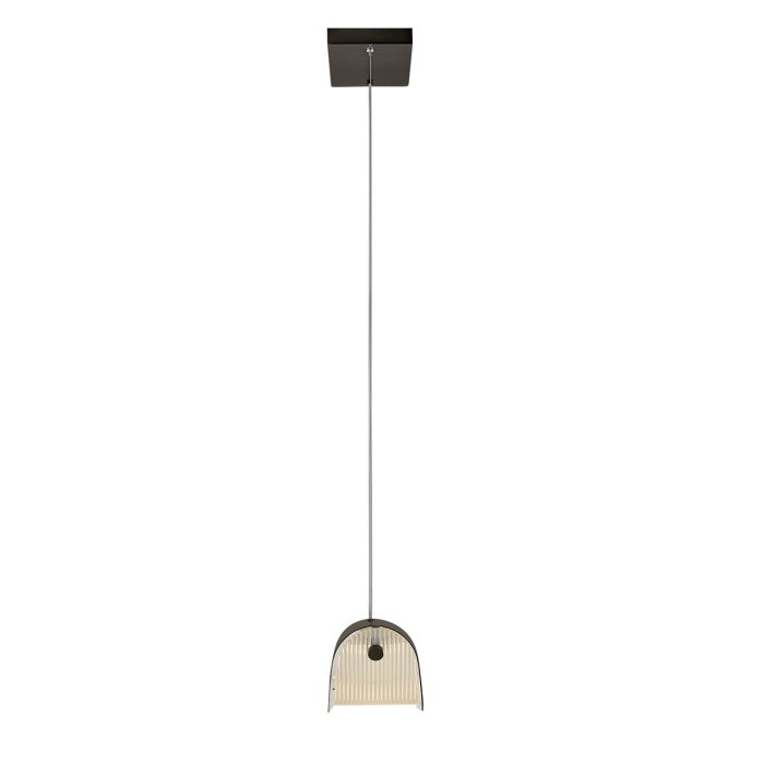 Arco Linear LED pendant - Black Oxide