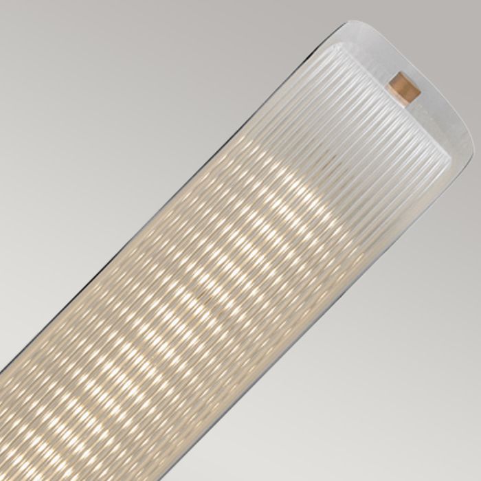 Arco Linear LED pendant - Heritage Brass