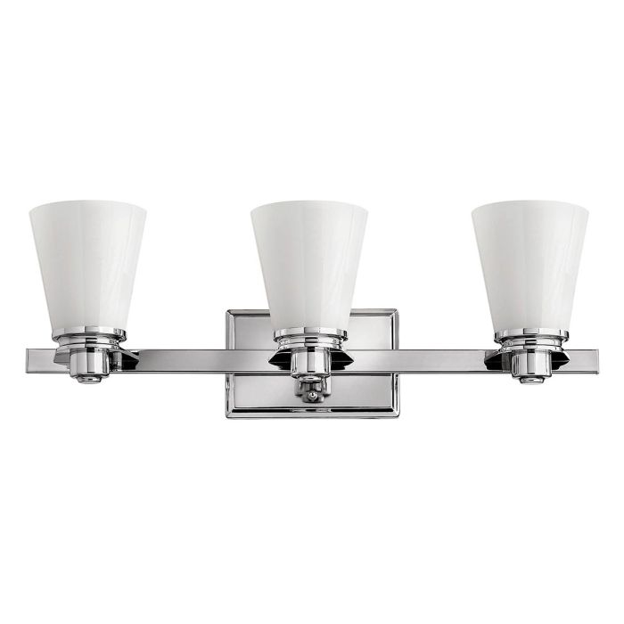 Avon 3 Light Above Mirror Light - Polished Chrome