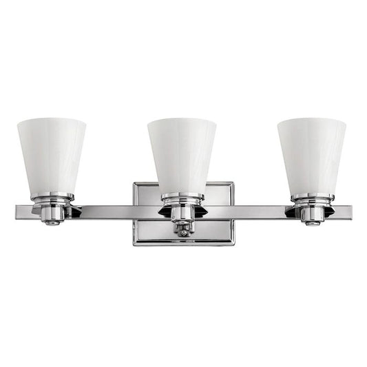 Avon 3 Light Above Mirror Light - Polished Chrome