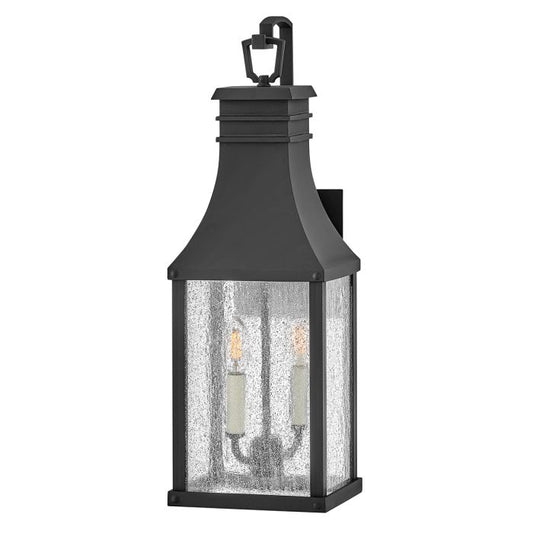 Beacon Hill 2lt Medium Wall Lantern - Museum Black