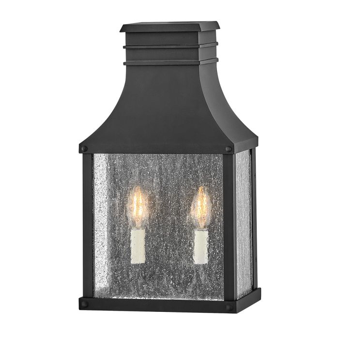 Beacon Hill 2lt Half Wall Lantern - Museum Black