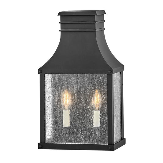 Beacon Hill 2lt Half Wall Lantern - Museum Black