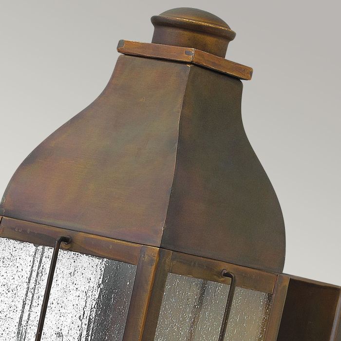 Bingham 3 Light Medium Wall Lantern - Sienna