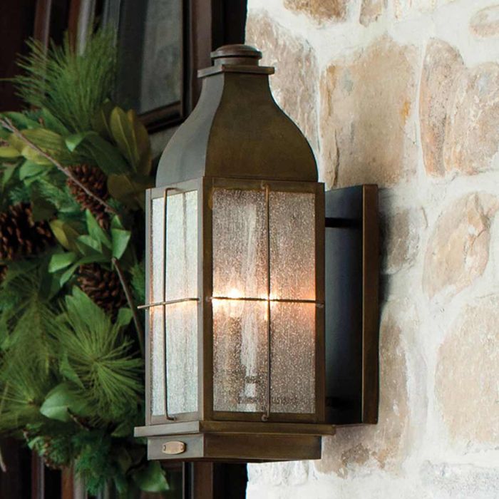 Bingham 3 Light Medium Wall Lantern - Sienna