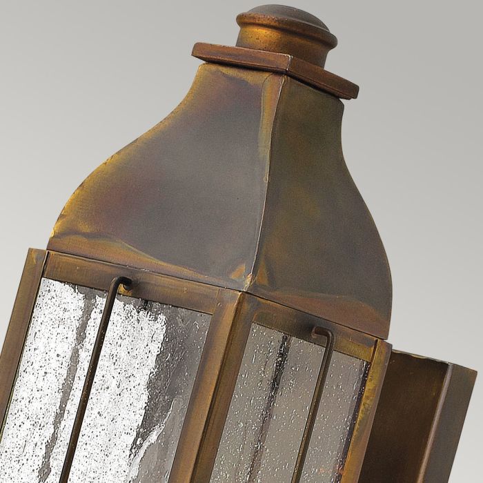 Bingham 1 Light Small Wall Lantern - Sienna