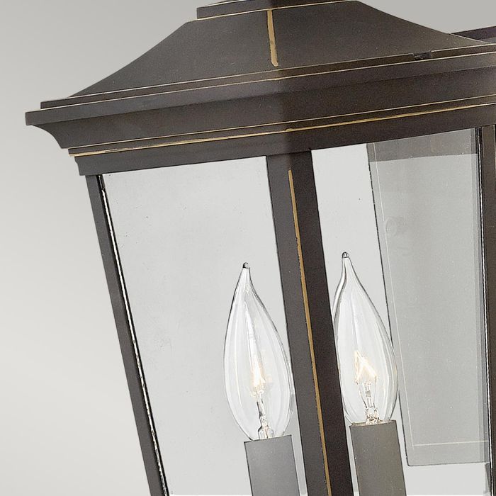 Bromley 2 Light Medium Wall Lantern - Oil Rubbed Bronze