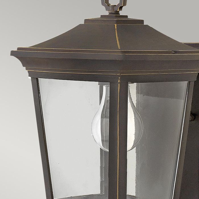 Bromley 1 Light Small Wall Lantern - Oil Rubbed Bronze