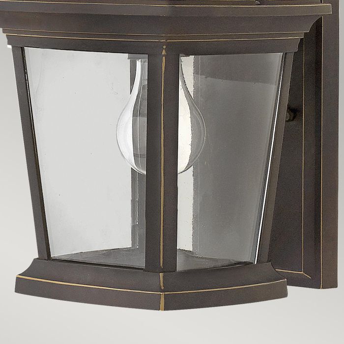 Bromley 1 Light Small Wall Lantern - Oil Rubbed Bronze