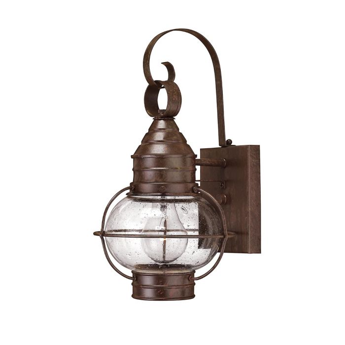 Cape Cod 1 Light Small Wall Lantern - Sienna Bronze