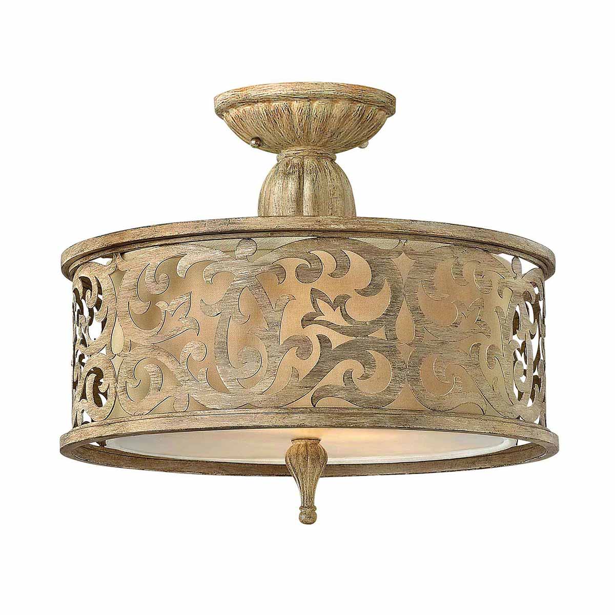 Carabel 2 Light Small Semi-Flush