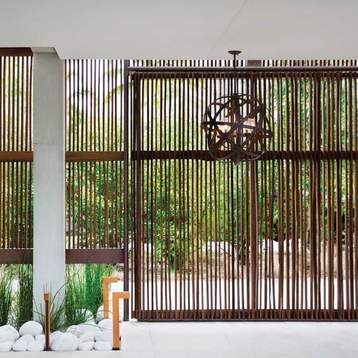 Carson 5 Light Outdoor Chandelier - Vintage Iron