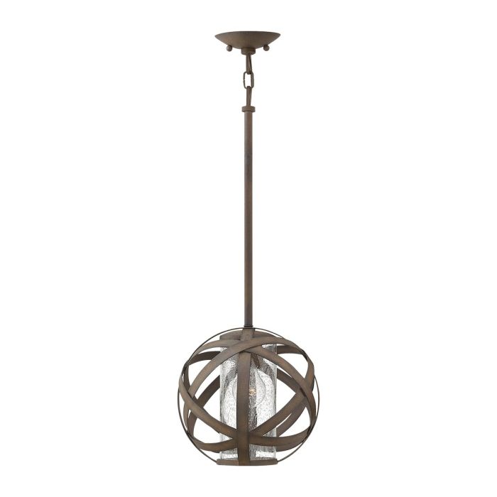 Carson 1 Light Pendant Light - Vintage Iron