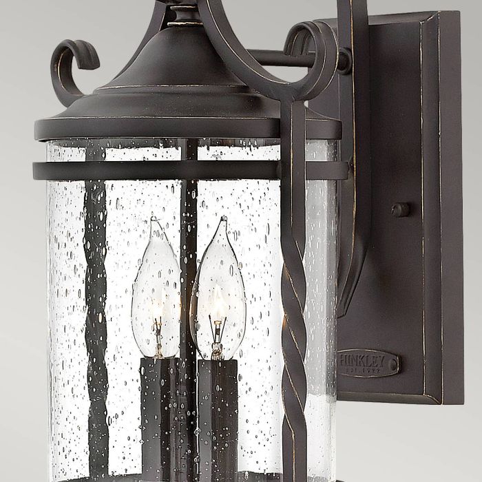 Casa 2 Light Wall Lantern - Olde Black