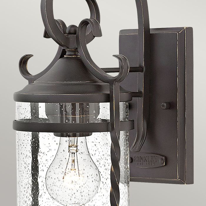 Casa 1 Light Wall Lantern - Olde Black