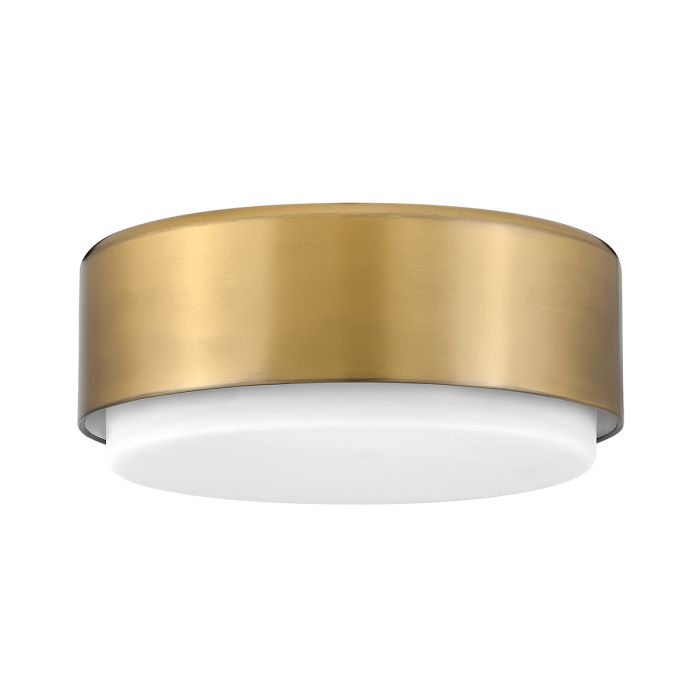 Cedric Flush Small Mount - Lacquered Brass