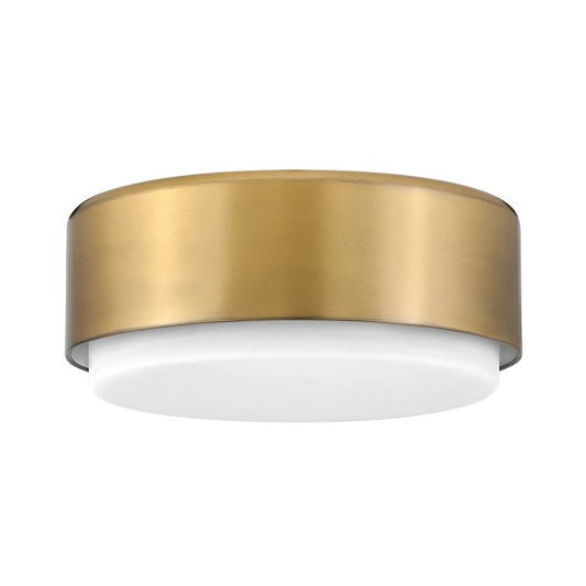 Cedric Flush Small Mount - Lacquered Brass