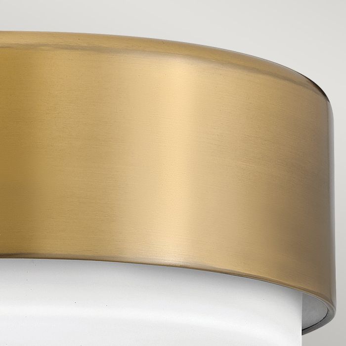 Cedric Flush Small Mount - Lacquered Brass